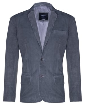 Blazer suède jas Zachte Italiaanse leren jas