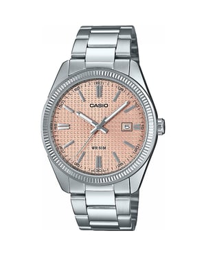Casio Casio Collectie Heren Zilveren Horloge MTP-1302PE-4AVEF