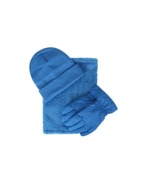 Mountain Warehouse Accessoireset voor kinderen (Set van 3) (Blauw)