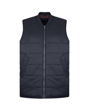 Ben Sherman Gewatteerd Heren Zwart Gilet