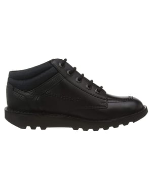Kickers Flex Kinderen Zwarte Schoenen