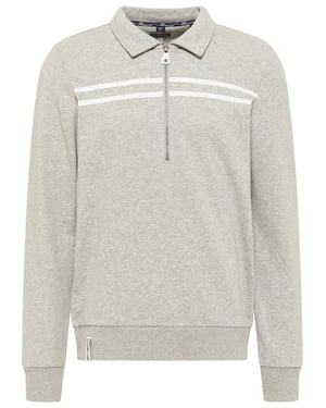 Dreimaster Sweatshirt bridgeport Heren grijs melange