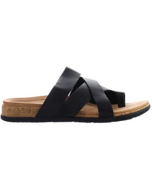 Vionic Luelle Zwart Damesslippers