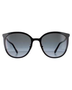 Jimmy Choo ORIA/G/SK 2M2 9O zwart goud donkergrijs gradiÃ«nt zonnebril