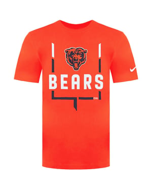 Nike NFL Chicago Bears Legend Goal Post Heren T-shirt