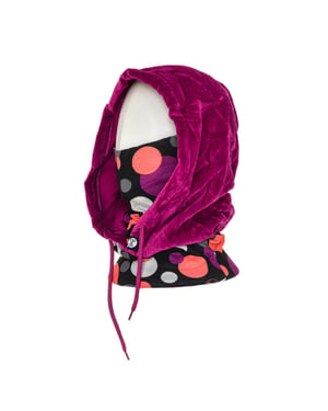 Kap- en nekwarmer met fleecevoering 58300 dames