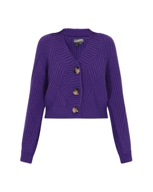 Dreimaster Vest Dames violet
