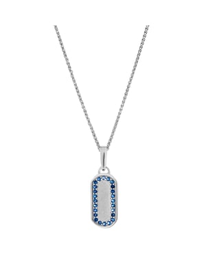 Orphelia 'Malaga' Dames 925 Sterling Zilveren Hanger met Ketting - Zilver ZH-7573
