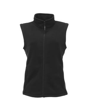 Regatta Vrouwen/dames 210 Series Microfleece Bodywarmer / Gilet (Zwart)