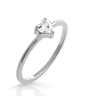 Orphelia 'Love' Dames 925 Sterling Zilveren Ring - Zilver ZR-7531