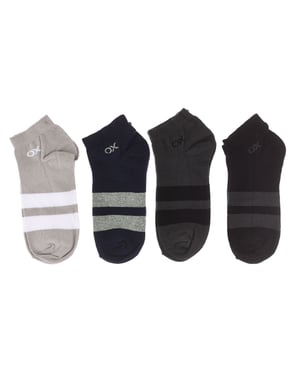 4er-Pack Herren-Söckchen, Herren-Kurzsocken