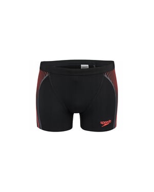 Speedo Gradient Placement Heren Aquashorts Zwart Rood Zwemkleding 8 12152C731