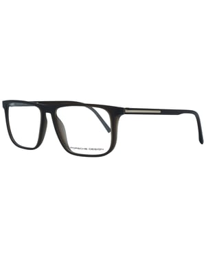 Porsche Design Square Bruine Mens Glazen frames