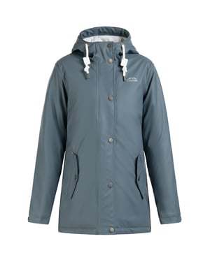 ICEBOUND Gewatteerd regenjack Dames blauw-grijs