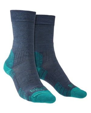 Bridgedale - Dames Wandelsokken Lichtgewicht Merino - Denim