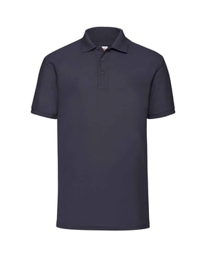Fruit of the Loom Heren Piqué Polo Shirt (Deep Navy)