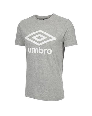 Umbro Groot Logo Heren Grijs T-Shirt