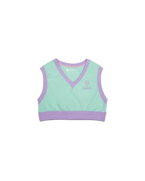 Be Happy RSC-S2101 Dames V-hals mouwloze top