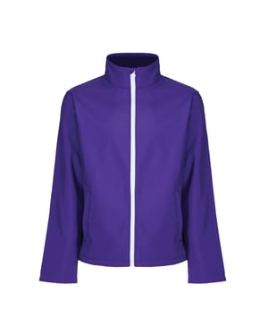 Regatta - Heren Ablaze Printable Softshell Jas (Paars/Zwart)