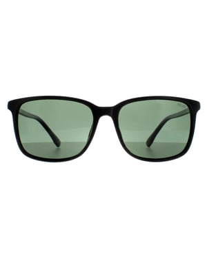 Atum Quill C2 glanzend zwart g15 groene zonnebril
