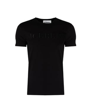 Iceberg T-Shirt C-Neck Mannen zwart