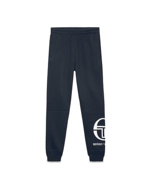 Sergio Tacchini Stretch Taille Logo Navy Blauw Heren Track Broek 38339 200