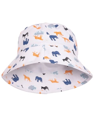 Trespass Kinder/Kinder Zebdee Safari Dieren Emmer Hoed (Wit)