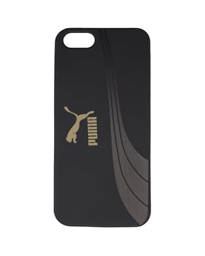 Puma Bytes Zwart iPhone 5 Hard Telefoon Hoesje
