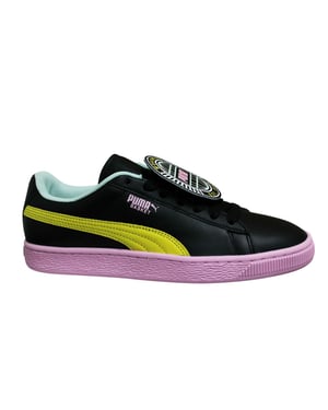 Puma Basket Badge TZ Damestrainers Zwart
