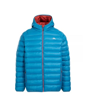 Trespass - Heren Bosten Casual Gewatteerde Jas (Bondi Blauw)