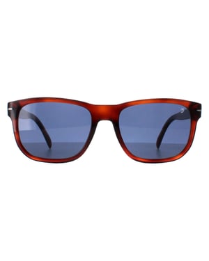 David Beckham DB1045/S WR9 KU schildpad blauwe zonnebril