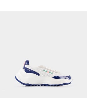 Atlantis Sneakers - Casablanca - Leer - Wit/Navy Blue