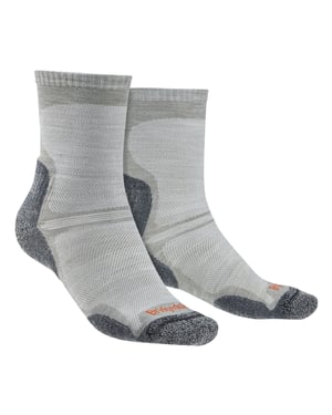 Bridgedale - Heren Wandelen Ultralichte Merino Wol Sokken - Gunmetal