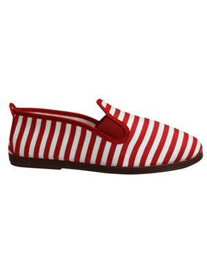 Flossy Style Corella Rood/Wit Plimsolls