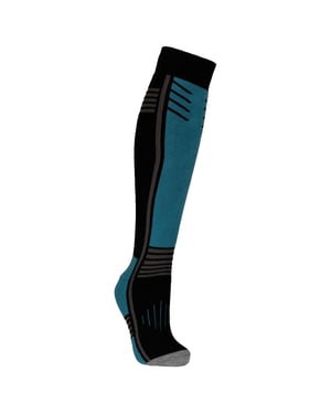 Trespass Unisex Adult Icy Skisokken (Zwart/stormblauw)