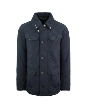 Hackett Londen Fenton Heren Navy Jas