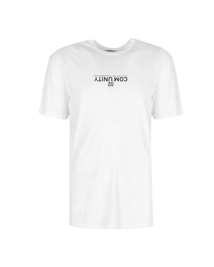 Les Hommes T-shirt Community Mannen zwart