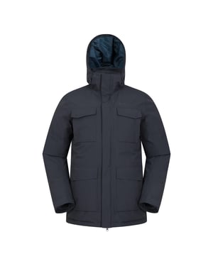 Mountain Warehouse Heren Concord Extreme donsjack lang (Blauw)