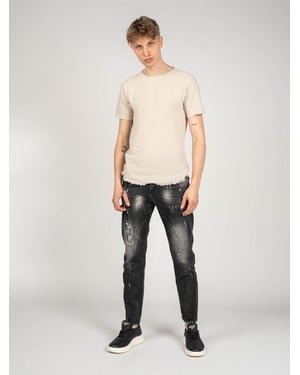 Xagon Man T-Shirt Mannen beige