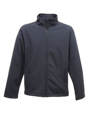 Regatta Klassiek Heren Waterafstotend Softshell-jasje (Marine)
