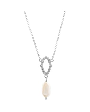Orphelia 'Normandië' Dames 925 Sterling Zilveren Hanger met Ketting - Zilver ZK-7574
