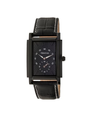 Heritor automatisch Frederick lederen band horloge