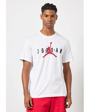 Nike Air Jordan Heren T-shirt in wit