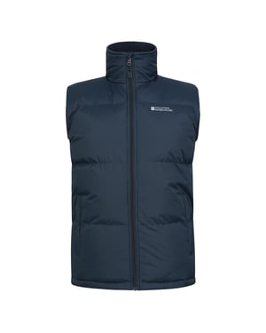 Mountain Warehouse Heren Rock Gewatteerd Gilet (Marine)