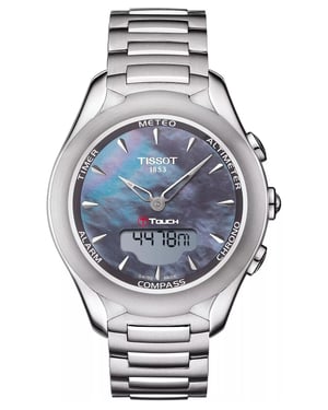 Tissot T-touch Solar Dames Zilveren Horloge T0752201110101