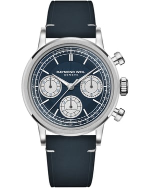 Raymond Weil Millesime Heren Blauwe Horloge 7765-STC-50651