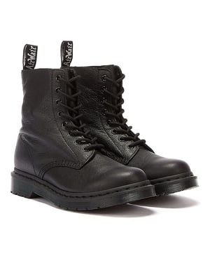 Dr. Martens 1460 Pascal Virginia Womens Mono Laarzen - (Zwart)