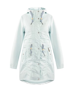 Schmuddelwedda Mackintosh bridgeport Dames Blauw-umint-280
