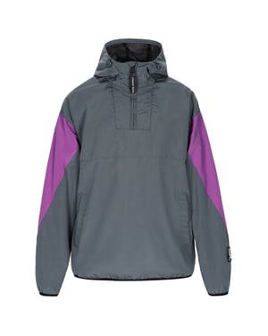 Schmuddelwedda Blouson Heren Grijsblauw kleurblok