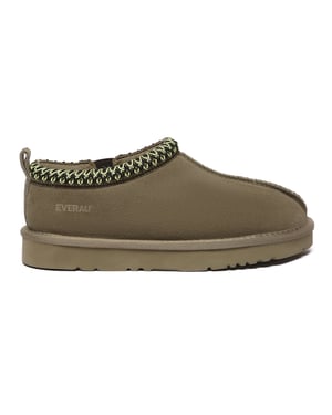 EVER AU Dames Leren Pantoffels - Wigeon